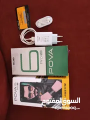  3 Tecno pova 6 pro مستعمل بحالة الجديد