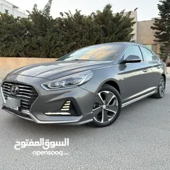  15 ‏هونداي سوناتا 2018 وارد الوكالة بانوراما أعلى صنف الاصل سياحي للبيع