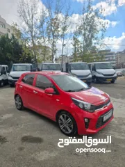  4 كيا مورننك 2017 فل عدا فتحه  مطور 1000