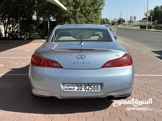  6 Infinity G37 2012 V6 185km Full option