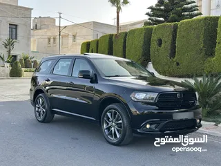  1 DODGE DURANGO 2018 (GT Edition) Full Loaded وارد الوكالة قاطع مسافة 79 الف كم فحص كامل