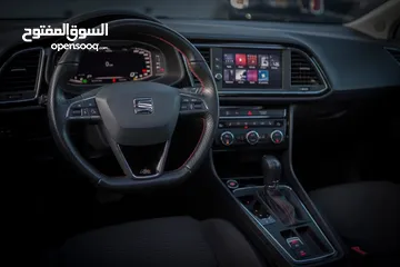  5 سعر مغري جداً !  Seat Leon FR إضافات كاملة ،سقف بانوراما ، أف ار