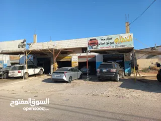  4 محل للايجار ضمن منطقه صناعيه حرفيه بالمدينه الصناعيه /اربد