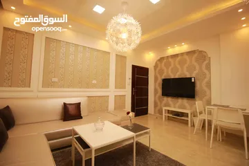  14 "Furnished apartment for rent in Amman. Al-Shmeisani - near Abdali Boulevard." (Yearly)