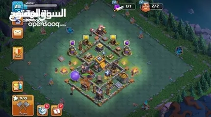  4 حساب كلاش اوف كلانس تاون 15 مميز