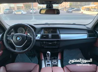  12 بحالة ممتازة جدا جيب بي ام دبليو BMW X6 الغانم موديل 2011 كامل المواصفات 6 سلندر  ماشي 176 الف