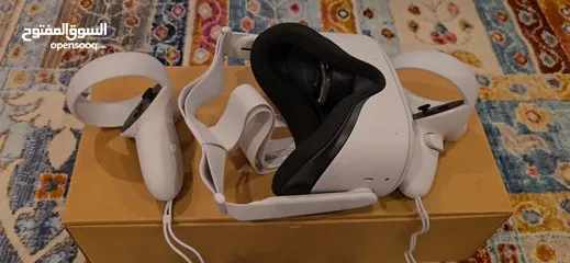  13 استخدام مرة واحدة مع كفالة اكسايت الغانم VR Meta quest 2 256GB