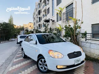  1 هونداي فيرنا فل اوتماتك ماتور 1600 سيارة ممتازة جدا الله يبارك لصاحب النصيب