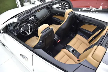  10 Mercedes Benz E350 Convertible ( 2013 Model ) in White Color Japanese Specs
