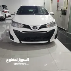  1 Flood Free TOYOTA YARIS 1.3L HATCH BACK 2019 IN EXCELLENT CONDITION