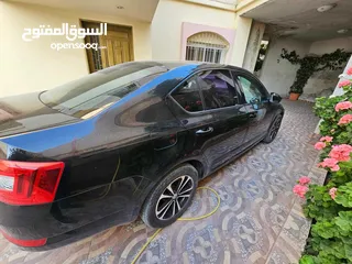  3 سكودا اوكتافيا 2016 لون اسود