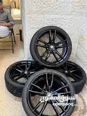  10 جنوط 19 انش لل بي ام دبليو وكاله  اصليات من الشركه مع كواشيكهم  للبيع  بسعر طري bmw
