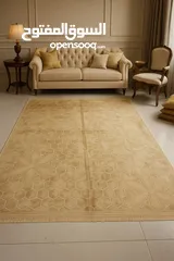  7 سجاد مخمل ناعم مع أرضية مانعة للانزلاق