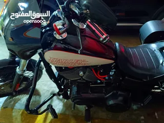  6 Harley Davidson Dyna 1700cc low rider  2014