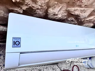  2 للتميز عنوان مكيف الجي سبلت سمارت 2طن فل انفيرتر جهاز غني عن التعريف مشالله حامي بارد أداء مميز وكفا