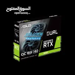  6 ASUS Dual GeForce RTXTM 3050 OC Edition 8GB GDDR6