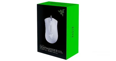  1 deathadder essential white ماوس ريزر