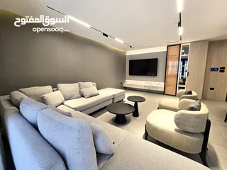  5 ارقى مناطق ام اذينة شقة مفروشة فخمة مع حديقة واسعة وكراج خاص LUXURY APARTMENT