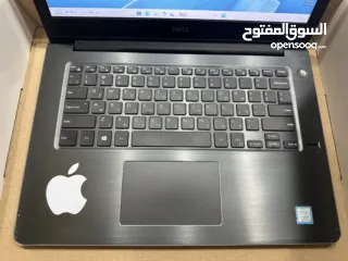  2 لابتوب dell جيل سابع كيبورد مضيء بحالة ممتازه سعرر حررق