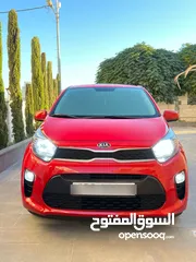  21 كيا بيكانتو 1250 سي سي - 2019 وارد الشركة - فحص 7 جيد ولا ملاحظة  لون مميز وماتور إقتصادي