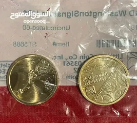  24 عملات معدنية أمريكية 213 قطعة. الاسعار داخل الوصف.