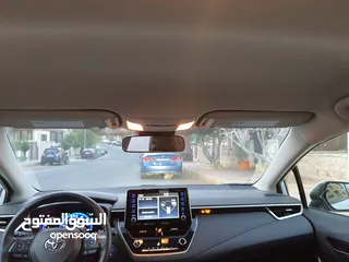  19 تويوتا كورولا 2022 XLE فحص كامل فل كامل جلد تدفئة شاحن وايرلس كراسي كهروباء ياباني بطارية ليثيوم