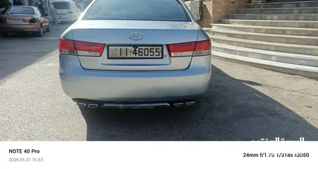  4 سوناتا NF دب اربعه جيد سلفر بلو  ليست محوله بنزين اصلي اقتصاديه ماتور قير ممتاز