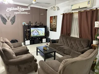  2 sofa set, bedroom, fridge, AC, Dining Table