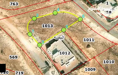  1 ارض سكن ب  750 متر في ابو السوس