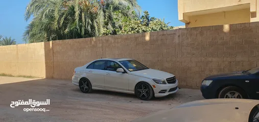  5 مرسيدس c300 w204  بحالة جيدة للبيع