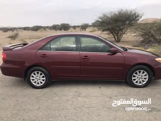  4 للبيع كامري موديل 2004 بحالة جيده وتم سمكرتها بالكامل.