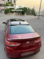  14 هيونداي سوناتا 2018 فل كامل ليميتد فحص كامل كرت ابيض وارد الشركة للبيع بسعر مميز