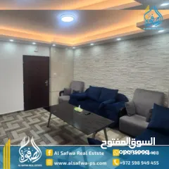  1 شبه مميزة مفروشه للايجار  قرب بلديه رام الله