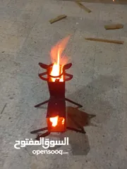  9 موقد حطب للتخييم جديد تفصيل