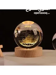 3 كرة زجاجية مضيئة .. هدية فاخرة ومميزة 3D  متوفرة باكثر من 15 تصميم مختلف