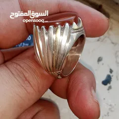  2 خاتم فضه اقرأ الوصف بالأسفل