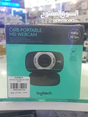  1 Logitech C615 portable Hd Webcam