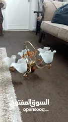  2 ثريا خمس لمبات استخدام سنة مع لمباتها
