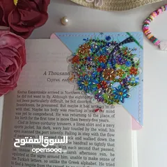  14 مراية كف وفواصل كتب بالخرز
