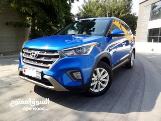  12 Hyundai Creta 1.6 L Blue 2019 Agent Maintained Well Maintained Urgent Sale