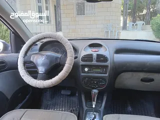  3 ببجو 206 مديل 2008 اتمات متور 1600