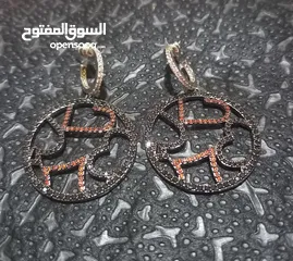  8 سوار لؤلؤ طبيعي زراعي Handmade خواتم فضة