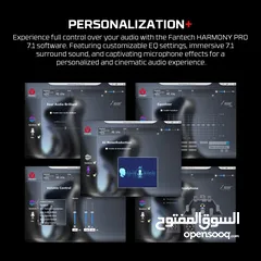  4 FANTECH WHG02P HARMONY PRO WIRELESS GAMING HEADSET سماعات فانتيك هارخوني كن فانتيك الجديدة كليا