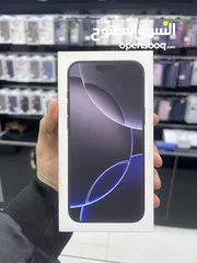  13 iPhone 16 Pro Max (256 GB) ايفون 16 برو ماكس جديد مسكر بالكرتونة وارد الشرق الاوسط
