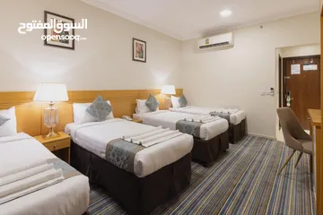  2 غرف فندقيه للايجار في شهر رمضان المبارك