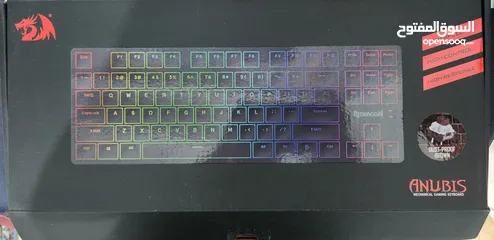  6 REDRAGON wireless gaming keyboard كيبورد لاسلكي RGB