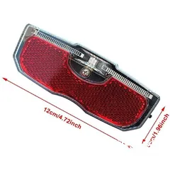 1 Bike Cycling Bicycle Rear Reflector LED Tail Light - 15 JD