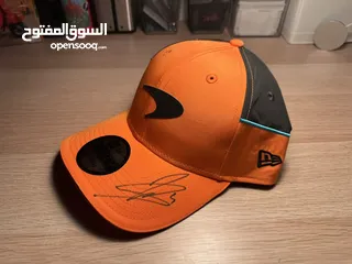  4 Signed Lando Norris Mclaren New-Era Cap (Brand New)