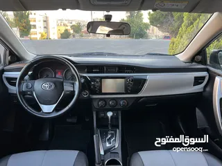  10 تويوتا كورولا 2015 فحص كامل 7 جيد صيانه الوكاله