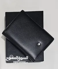  8 محفظة مونتبلانك جديده غير مستعملة  Montblanc wallet